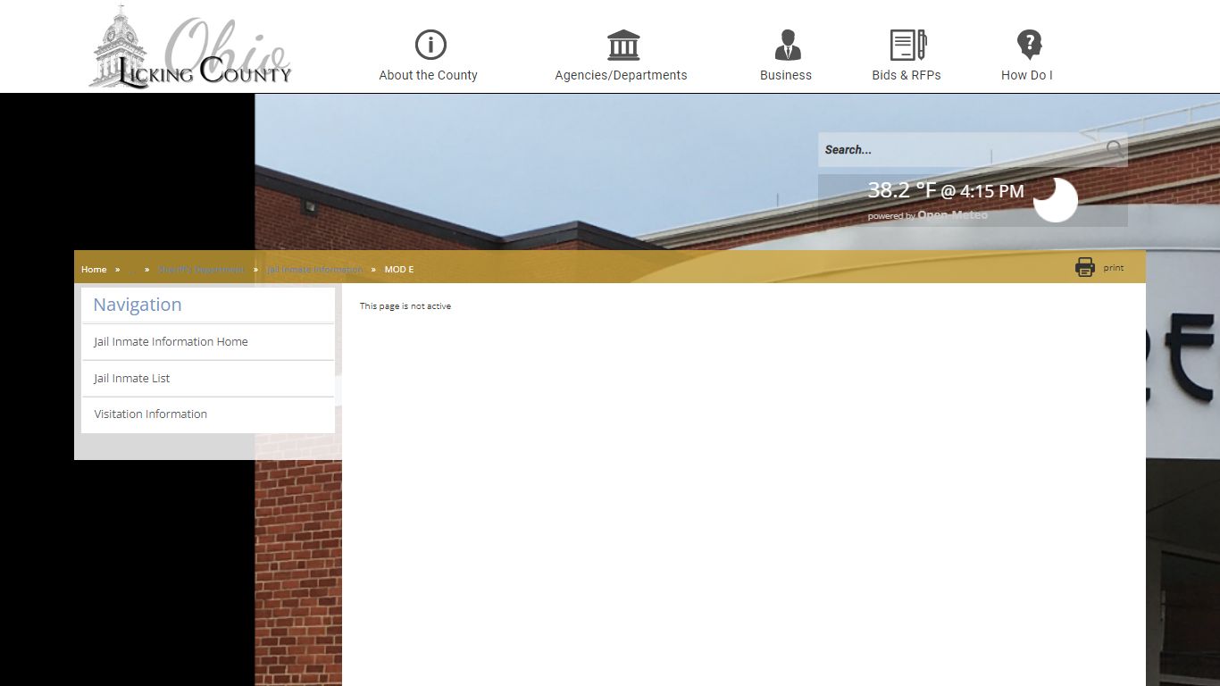 Licking County - MOD E